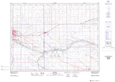 062E02 - ESTEVAN - Topographic Map