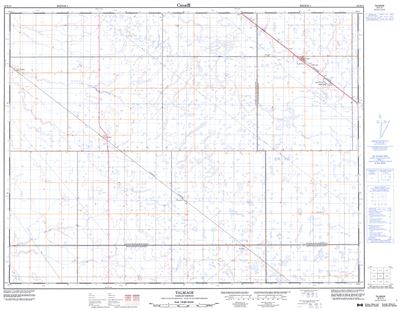 062E13 - TALMAGE - Topographic Map