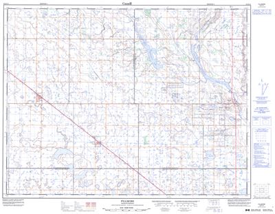 062E14 - FILLMORE - Topographic Map