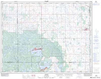 062E16 - DUMAS - Topographic Map