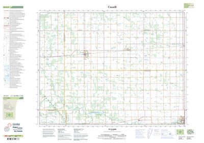 062G09 - ST. CLAUDE - Topographic Map