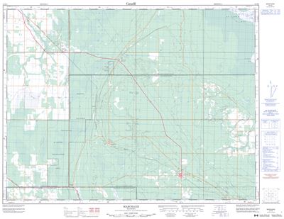 062H08 - MARCHAND - Topographic Map
