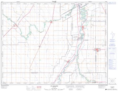 062H11 - ST. ADOLPHE - Topographic Map