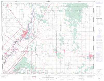 062I02 - SELKIRK - Topographic Map