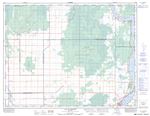 062I08 - LAC DU BONNET - Topographic Map