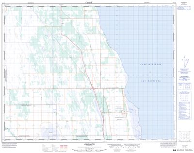 062J10 - AMARANTH - Topographic Map