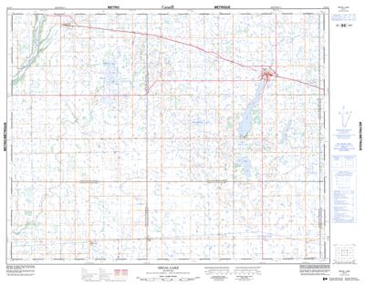 062K07 - SHOAL LAKE - Topographic Map