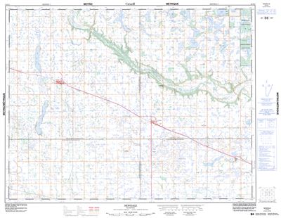 062K08 - NEWDALE - Topographic Map