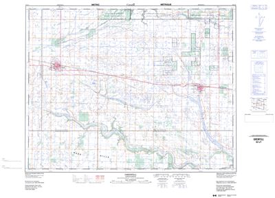 062L07 - GRENFELL - Topographic Map