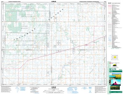 062L14 - LORLIE - Topographic Map