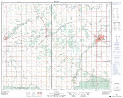 062N01 - DAUPHIN - Topographic Map