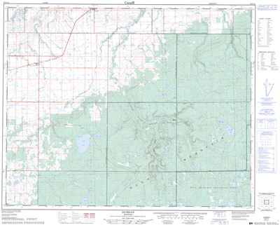 062N14 - DURBAN - Topographic Map