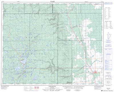 062N15 - PINE RIVER - Topographic Map