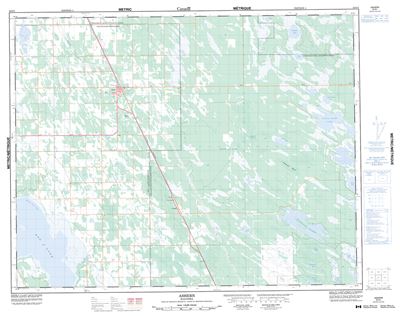 062O01 - ASHERN - Topographic Map