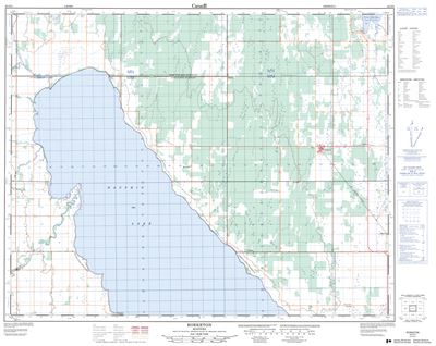 062O05 - RORKETON - Topographic Map