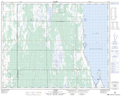 062O06 - CAYER - Topographic Map