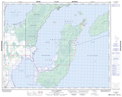 062P02 - GULL HARBOUR - Topographic Map