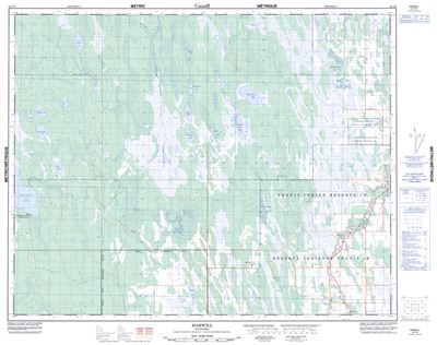062P05 - HARWILL - Topographic Map