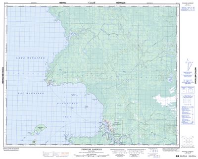 062P15 - PRINCESS HARBOUR - Topographic Map