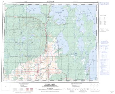 063C - SWAN LAKE - Topographic Map