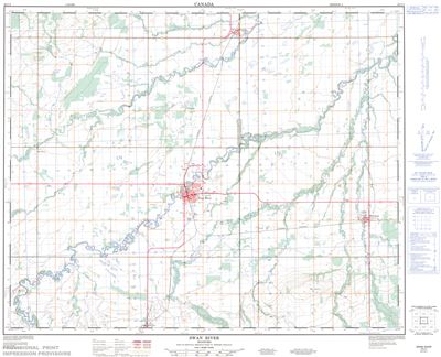 063C03 - SWAN RIVER - Topographic Map