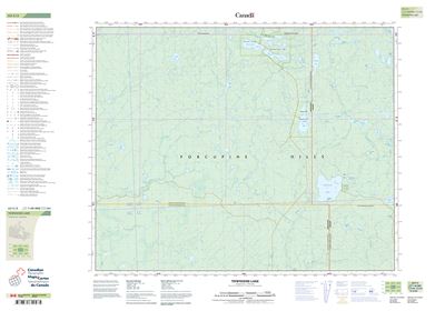 063C05 - TOWNSEND LAKE - Topographic Map
