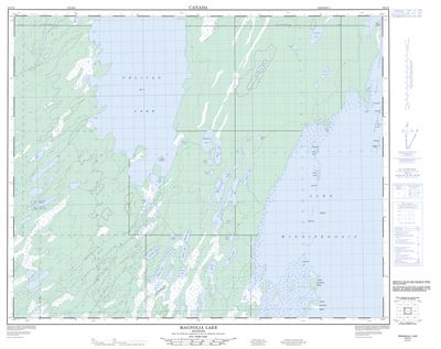 063C08 - MAGNOLIA LAKE - Topographic Map