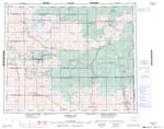 063D - HUDSON BAY - Topographic Map