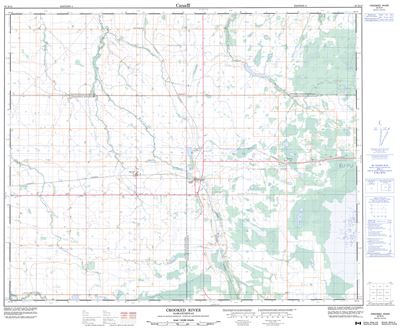 063D13 - CROOKED RIVER - Topographic Map