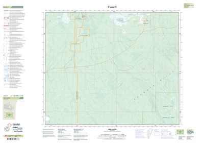 063E07 - RED EARTH - Topographic Map