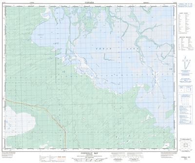 063F07 - CONNOLLY BAY - Topographic Map