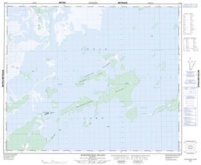 063F08 - KOKOOKUHOO ISLAND - Topographic Map