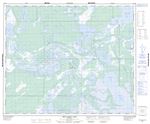 063F10 - RED EARTH LAKE - Topographic Map