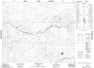 063H06 - ANDERSON FALLS - Topographic Map