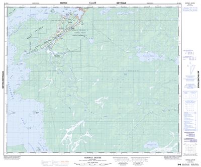 063H13 - NORWAY HOUSE - Topographic Map