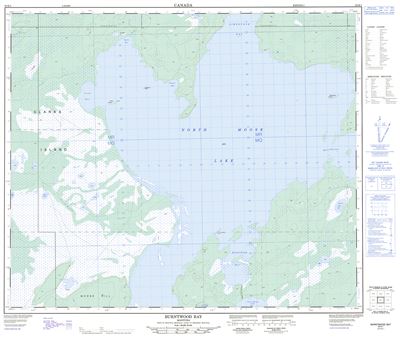 063K01 - BURNTWOOD BAY - Topographic Map