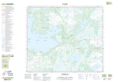 063K09 - TRAMPING LAKE - Topographic Map