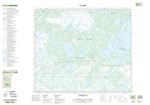 063K10 - ISKWASUM LAKE - Topographic Map