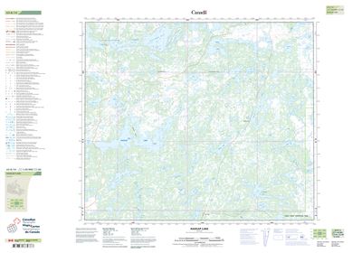 063K14 - NAOSAP LAKE - Topographic Map