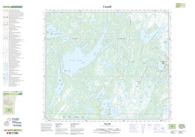 063K16 - FILE LAKE - Topographic Map