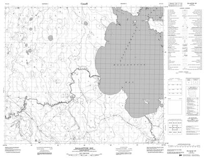 063L12 - BALLANTYNE BAY - Topographic Map