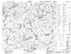 063M12 - GLENNIE LAKE - Topographic Map