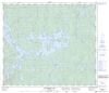 063N08 - BURNTWOOD LAKE - Topographic Map