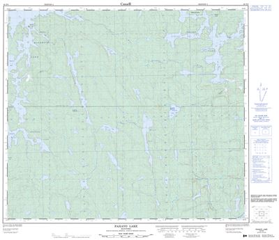 063N09 - PAHAYO LAKE - Topographic Map