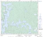 063N16 - HIGHROCK LAKE - Topographic Map