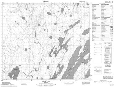 063O02 - PISTOL LAKE - Topographic Map