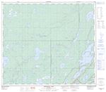 063O09 - OSPWAGAN LAKE - Topographic Map