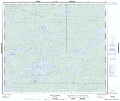 063P02 - COTTON LAKE - Topographic Map