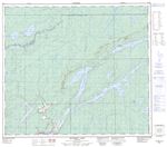 063P13 - MYSTERY LAKE - Topographic Map