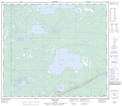 064A03 - ORR LAKE - Topographic Map